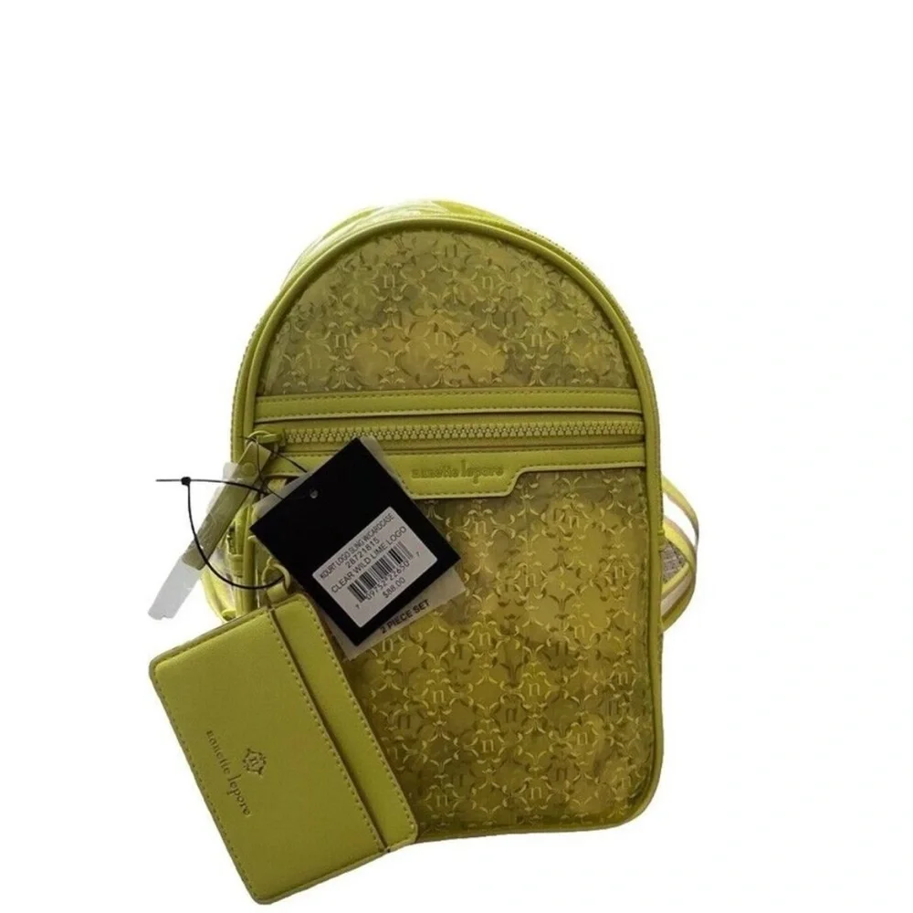 Nanette Lepore Clear Green Slingbag